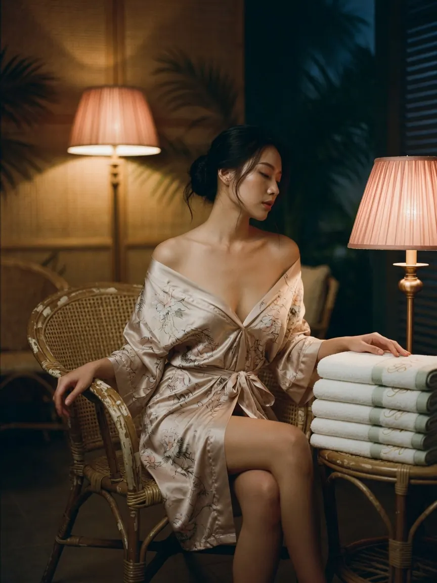 Warm oil and fresh linen before a session of River Valley massage Singapore